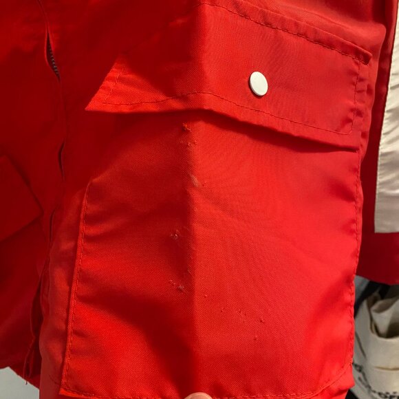 Vintage Vancouver demolition derby patch uniroyal windbreaker  size medium - Picture 6 of 13